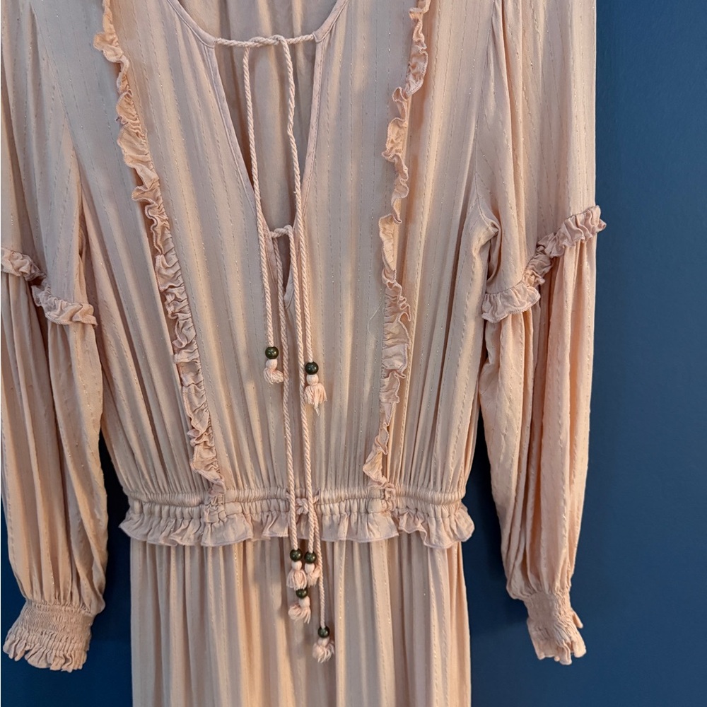 Spell Peach Midi Dress - Picture 8 of 12